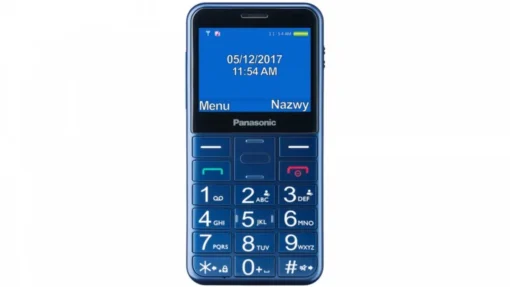 Panasonic Senior mobile phone KX-TU155 blue - Image 2