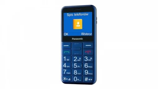 Panasonic Senior mobile phone KX-TU155 blue - Image 3