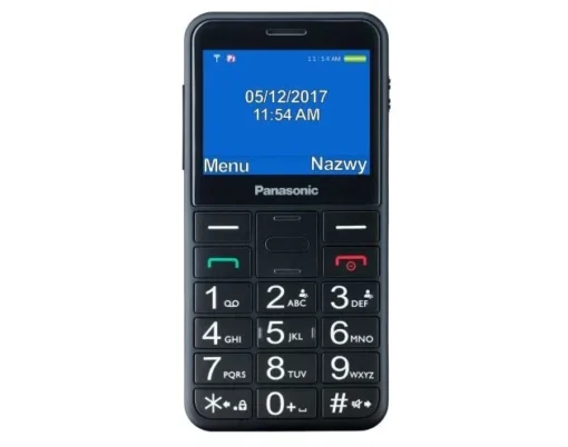 Panasonic Senior mobile phone KX-TU155 black - Image 2