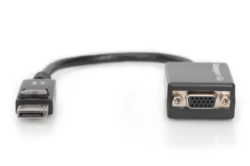 Digitus Adapter DisplayPort do VGA, DP/HD15 M/F, 0.15cm - Image 2