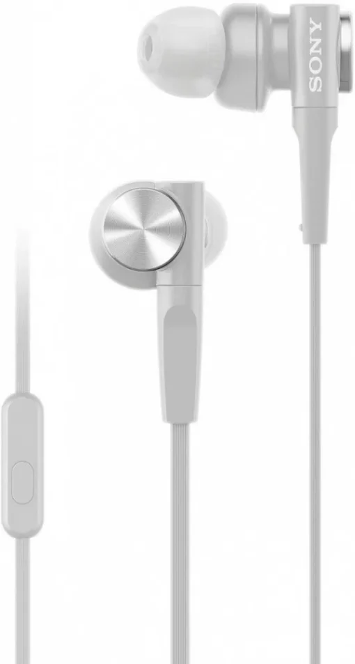 Sony Earphones MDR-XB55APBW white