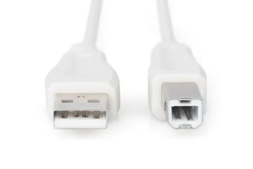 Digitus Connection Cables USB 2. 0 A/M -B/M 1,8m beige - Image 2