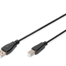 Digitus Cable USB 20 A m / B m lenght.18m black