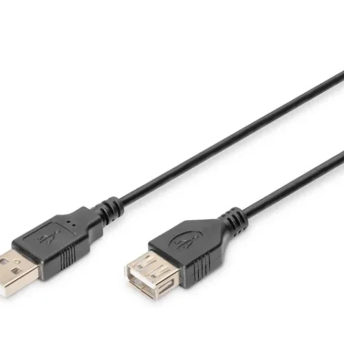 Digitus удължителен кабел USB 2.0 High Speed Type USB A/USB A/Z черен 30m