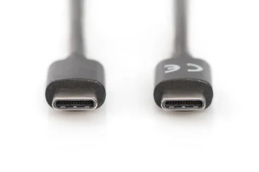 Digitus Connection cable USB 3.0 SuperSpeed Type USB C/USB C M/M black 1m - Image 4