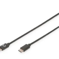 Digitus Connection cable USB 3.0 SuperSpeed Type USB C/USB C M/M black 1m