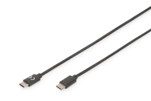 Digitus Connection cable USB 3.0 SuperSpeed Type USB C/USB C M/M black 1m