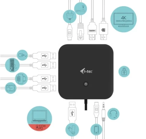 i-tec Docking Station USB-C HDMI 100W - Image 5