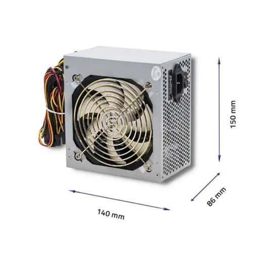 Qoltec захранващ блок ATX SilentLine 425W (bulk) - Image 3