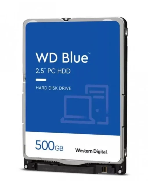 Western Digital HDD Blue 500GB 25 16MB SATAIII/5400rpm