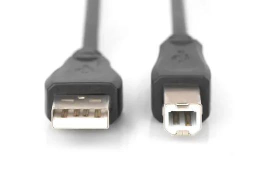 Digitus Connection Cable USB 2.0 HighSpeed Type USB A/USB B M/M black 1,8m - Image 2