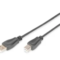 Digitus Connection Cable USB 2.0 HighSpeed Type USB A/USB B M/M black 18m