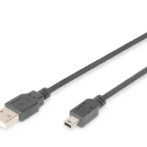 Digitus USB2.0 connection cable A-mini B (5pin)M/M 1.8m