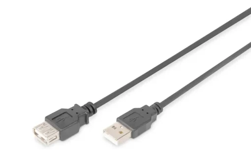 Digitus Extension Cable USB 2.0 High Speed Type USB A/USB A/Z black 50m