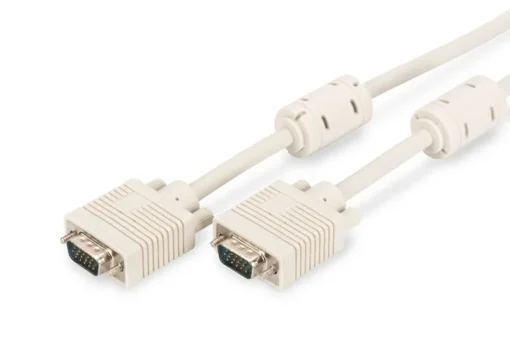 Digitus Cable VGA 10m DSUB15/DSUB15 M/M beige