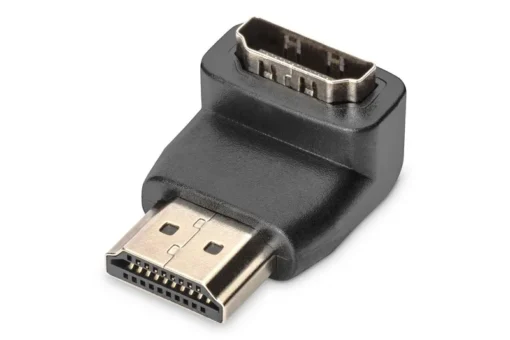 Digitus HDMI 2.0 Adapter HDMI A angled/HDMI A M/