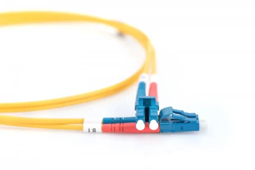 Digitus Patchcord SM 09/125 OS2 LC-LC duplex yellow - Image 2