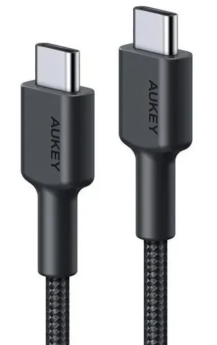 AUKEY CB-CC3 OEM ultraf ast nylon Quick Charge USB C - USB C | 3m | 5Gbps | 60W PD | 20V