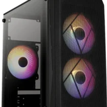 AeroCool CS-107 BLACK ARGB USB 3.0 Mini Tower