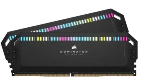 Corsair памет DDR5 Dominator Platinum RGB 32GB/5600 (2*16GB) CL36