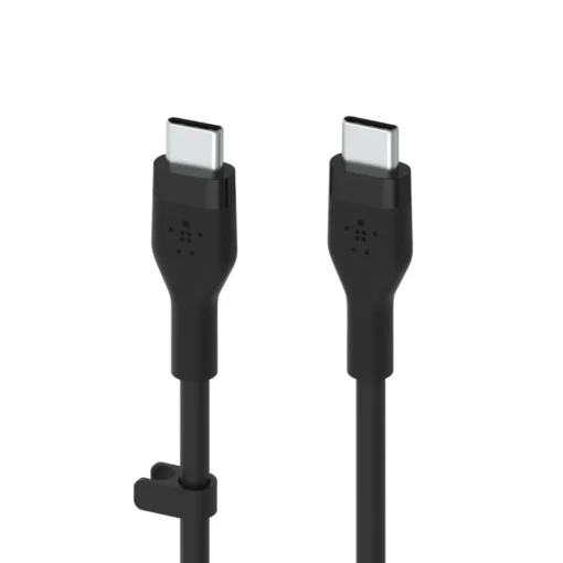 Belkin Cable BoostCharge USB-C/USB-C 2.0 silicone 1m, black - Image 2