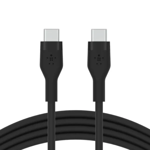 Belkin Cable BoostCharge USB-C/USB-C 2.0 silicone 1m, black - Image 3