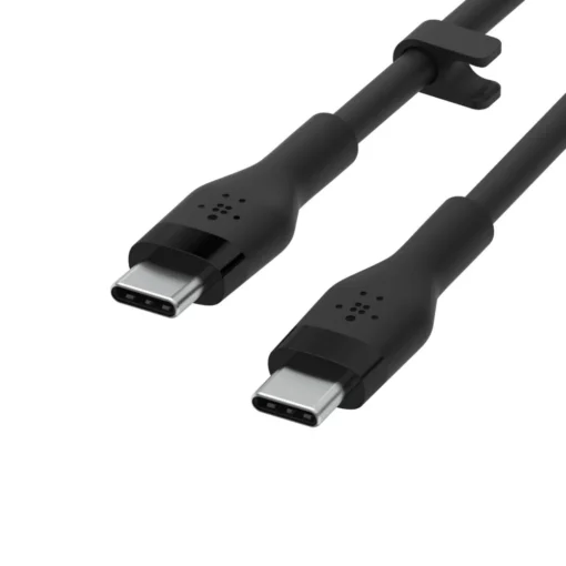 Belkin Cable BoostCharge USB-C/USB-C 2.0 silicone 1m, black - Image 4