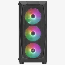 AeroCool кутия за компютър Falcon Acrylic USB 3.0 Mid Tower black