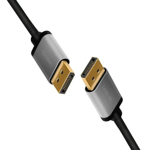 LogiLink Displayport cable 4K/60 Hz,DP/M do DP/M,alu. 5m - Image 2