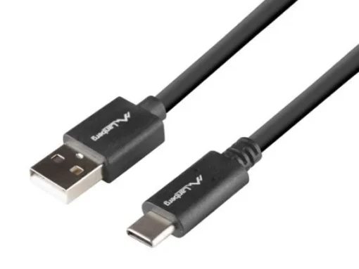 Lanberg Cable USB-C(M)-USB-A(M) 1.8m black BOX QC 3.0 - Image 4