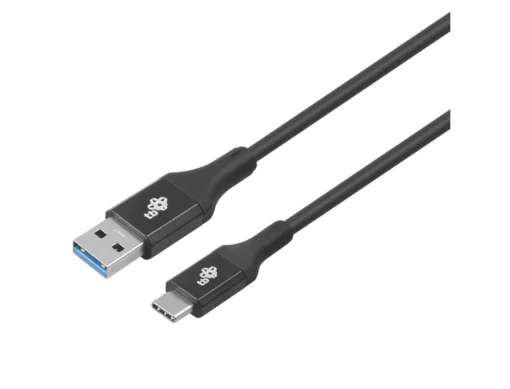 TB Cable USB 3.0-USB C 2m PREMIUM 3A black TPE - Image 3