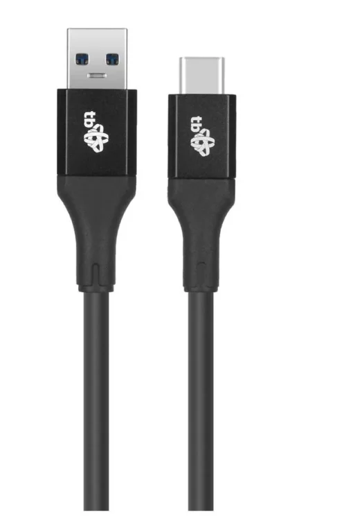 TB Cable USB 3.0-USB C 2m PREMIUM 3A black TPE - Image 5