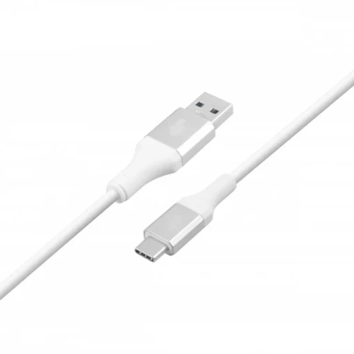 TB Cable USB 3.0 - USB C 2m PREMIUM 3A white TPE - Image 3