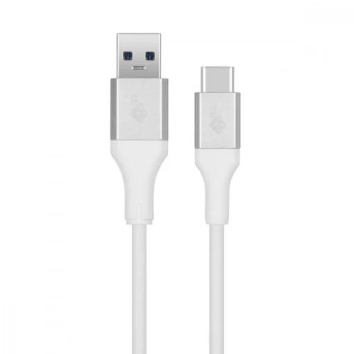 TB Cable USB 3.0 - USB C 2m PREMIUM 3A white TPE - Image 4