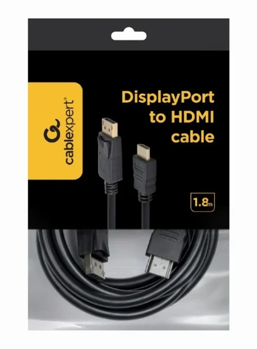 Gembird Cable DisplayPort to HDMI 1.8m - Image 5