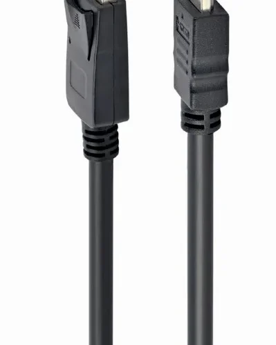 Gembird кабел DisplayPort to HDMI 1.8m