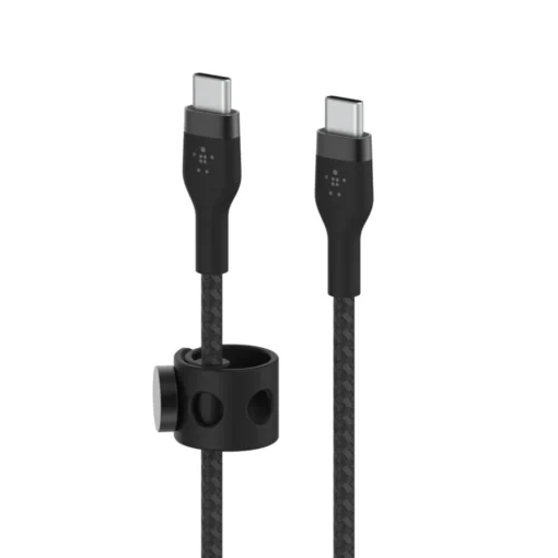 Belkin Cable BoostCharge USB-C/USB-C braided silicone 2 m, black - Image 2