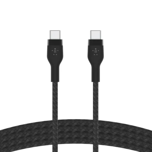 Belkin Cable BoostCharge USB-C/USB-C braided silicone 2 m, black - Image 3