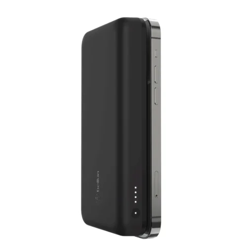 Belkin PowerBank 10 000 mAh 10W magnetic, wireless + 18W PD, black - Image 4