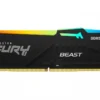 Kingston памет DDR5 Fury Beast RGB 8GB(1*8GB)/5200 CL40