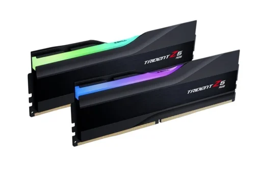 G.SKILL памет за компютър DDR5 32GB (2x16GB) Trident Z5 RGB 6400MHz CL32-39 XMP3