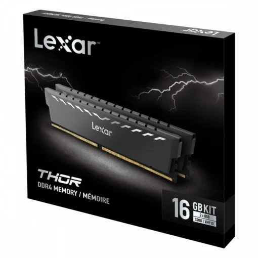 Lexar памет DDR4 THOR 16GB(2*8GB)/3200 grey - Image 2