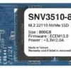 Synology SSD drive SATA 800GB M2 22110 SNV3510-800G