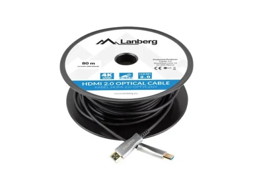 Lanberg Cable HDMI M/M v2.0 CA-HDMI-20FB-0800-BK 80m black