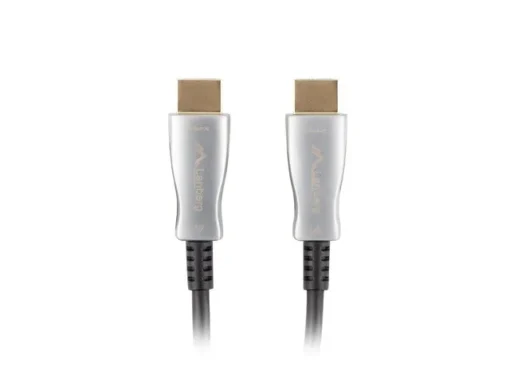 Lanberg Cable HDMI M/M v2.0 CA-HDMI-20FB-0800-BK 80m black - Image 4