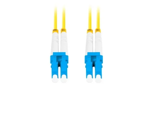 Lanberg Fiber optic patchcord Sm Lc/Upc-Lc/Upc Duplex 3.0Mm 1M żółty - Image 3