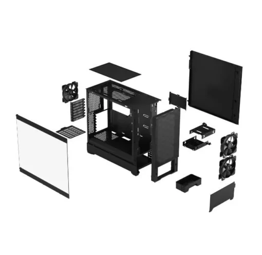 Fractal Design Case Pop Air Black TG Clear Tint - Image 2