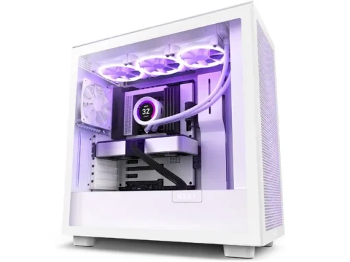 NZXT кутия за компютър H7 Flow with window white - Image 5