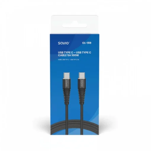 Savio USB type C cable CL-159 - Image 4