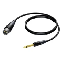 PROCAB XLR MALE - 63 MM JACK MALE STEREO 15 M